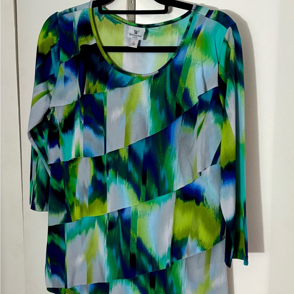 omen's Multicolor Top - Picture 3 of 4